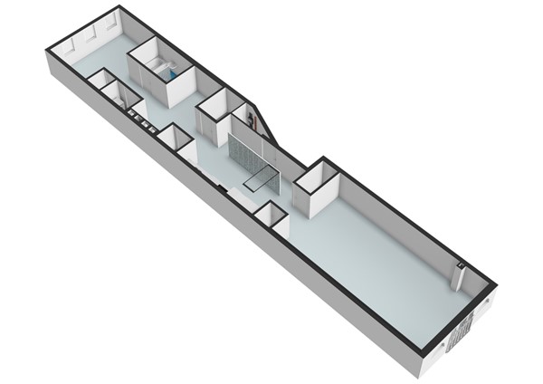 Floor plan - Prinsengracht 534-2, 1017 KJ Amsterdam 